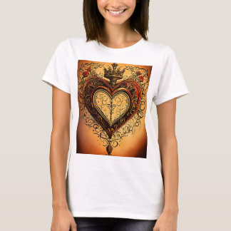 Liebe Pfeil: Traditioneller Tattoo-Inspiriert T -  T-Shirt