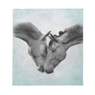 Liebe-Pferde Notizblock