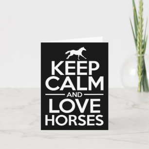 Liebe Pferde Pferde Reiten Reiten Reiten Karte