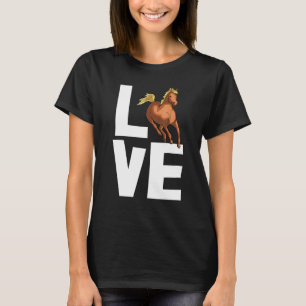 Liebe Pferde Reiten Reiten Liebe Party T-Shirt