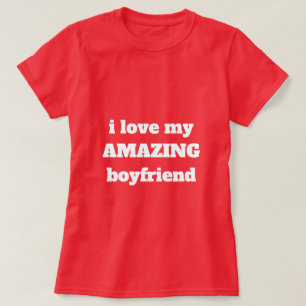 Liebe Phantastisch Boyfriend Valentine's Day Niedl T-Shirt