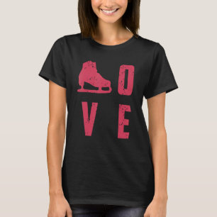 Liebe Phantastisch Ice Skaten vorhanden T-Shirt