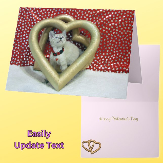 Liebe Phoenix - Valentinkarte der Katze Feiertagskarte (Von Creator hochgeladen)