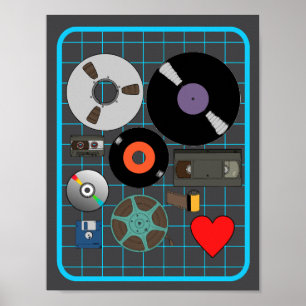 Liebe Physikalische Medien Poster