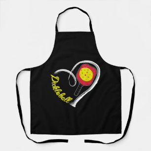 Liebe Pickleball Heart Paddleall Lover I Liebe Pic Schürze
