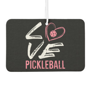 Liebe Pickleball Herzstück Pickle Ball Girl Autolufterfrischer