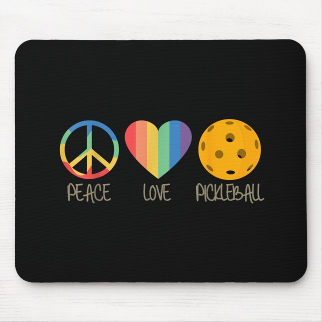 Liebe Pickleball Mousepad (Vorne)
