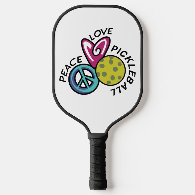 Liebe Pickleball Pickleball Schläger (Vorderseite)