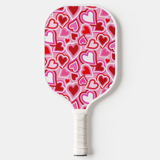 Liebe Pickleball Schläger (Vorderseite)