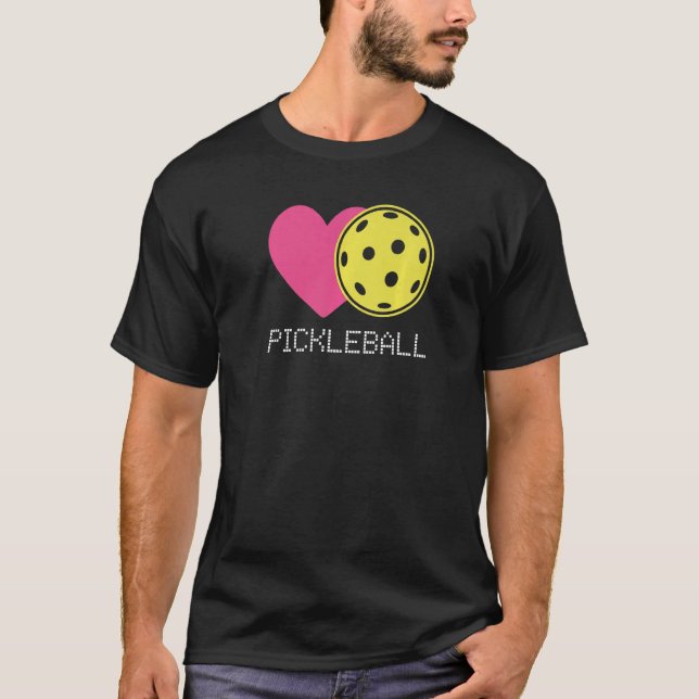 Liebe Pickleball T-Shirt (Vorderseite)
