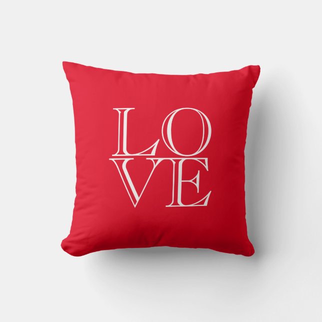 Liebe Pillow Kissen (Vorderseite)