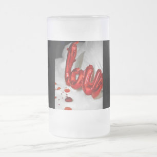 LIEBE PILLOW MATTGLAS BIERGLAS