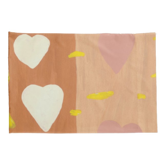 Liebe Pillowcase Kissenbezug (Rückseite-Rechts)