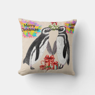 Liebe Pinguin Kissen