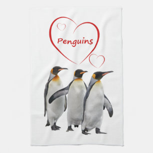 Liebe Pinguine Küchentücher (Farbe auswählen)