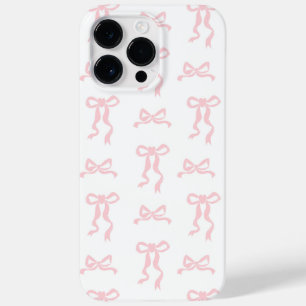 Liebe Pink Bows Handy Fall Case-Mate iPhone 14 Pro Max Hülle