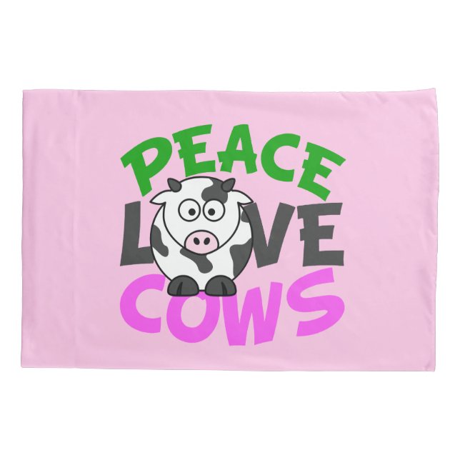 Liebe (pink) kissenbezug (Rückseite)