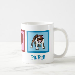 Liebe Pit Bull Kaffeetasse