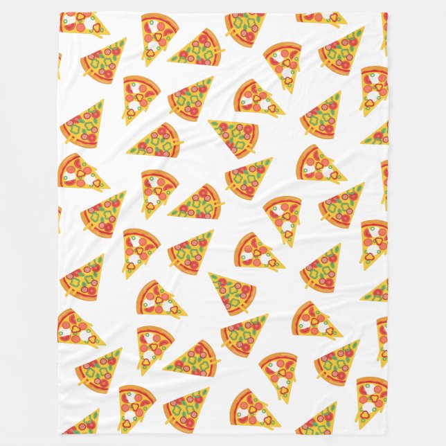 Liebe Pizza   Fleecedecke (Vorderseite)