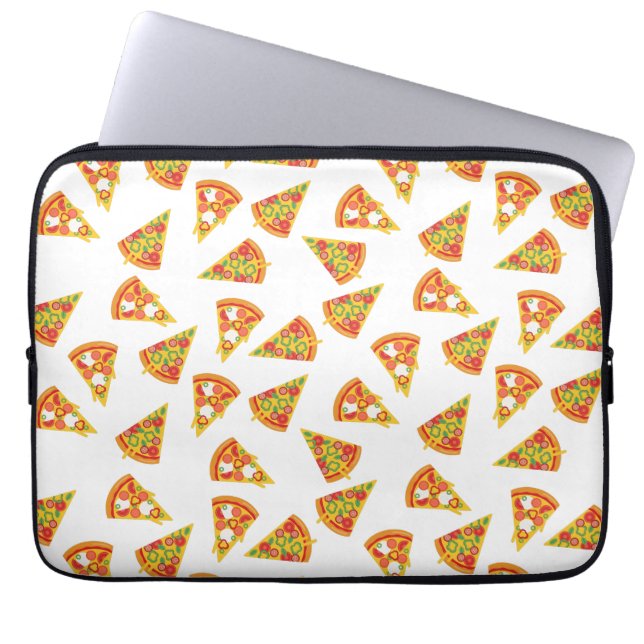 Liebe Pizza Laptopschutzhülle (Vorderseite)