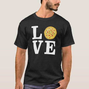 Liebe Pizza - Lustig T-Shirt