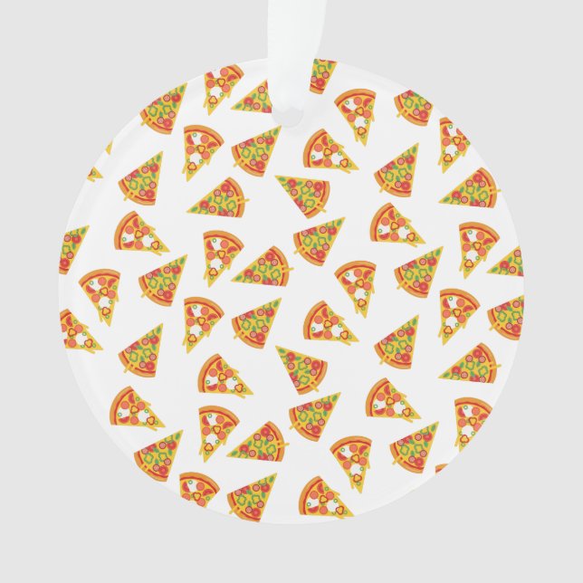 Liebe Pizza Ornament (Vorderseite)