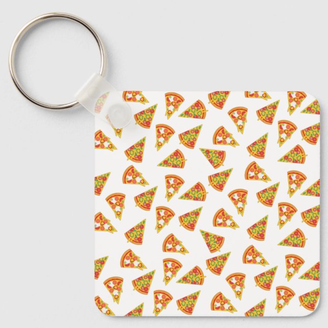 Liebe Pizza   Schlüsselanhänger (Vorderseite)