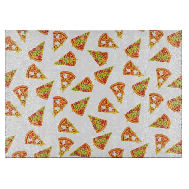 Liebe Pizza   Schneidebrett (Vorderseite)