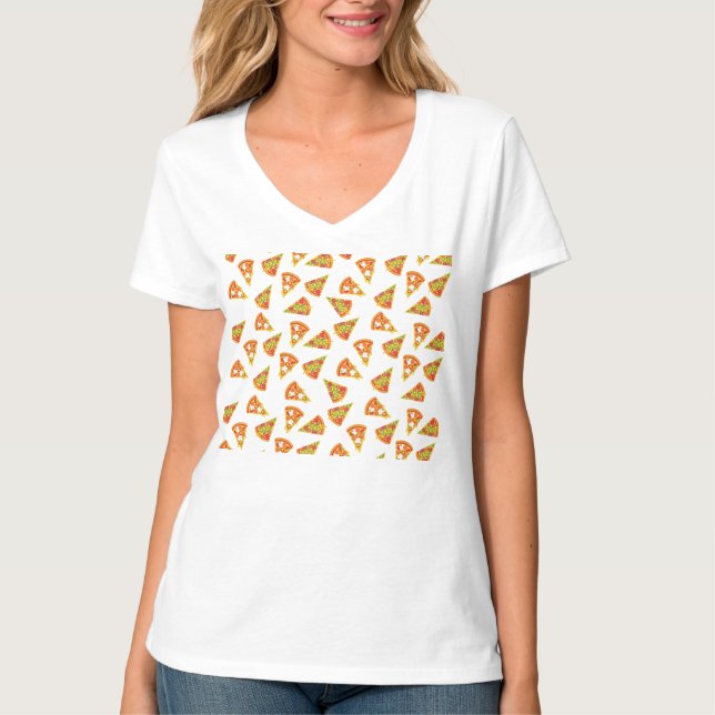 Liebe Pizza T-Shirt (Vorderseite)