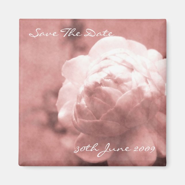 Liebe Poetry - Save the Date Magnet (Vorne)