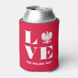 Liebe Polnischer Polnischer Weißadler Dosenkühler