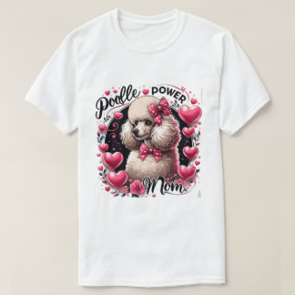 Liebe Poodle - Herzblasen T-Shirt