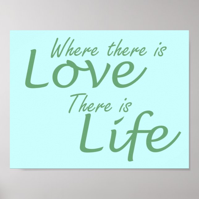 Liebe Poster (Vorne)