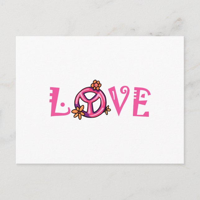 Liebe Postkarte (Vorderseite)