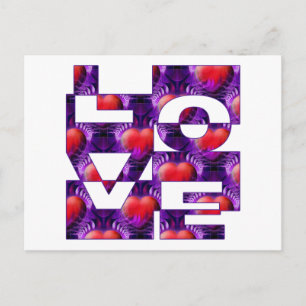 LIEBE POSTKARTE