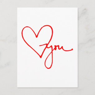 Liebe Postkarte