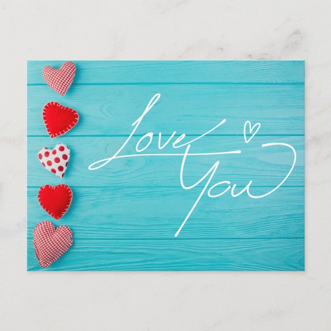 Liebe Postkarte (Vorderseite)