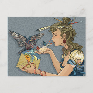 Liebe Postkarte
