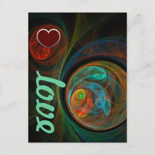 Liebe Postkarte