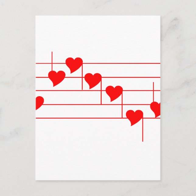 Liebe Postkarte (Vorderseite)