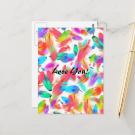 Liebe Postkarte