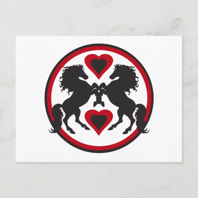 Liebe Postkarte (Vorderseite)