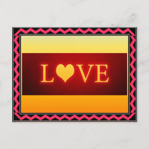 Liebe Postkarte