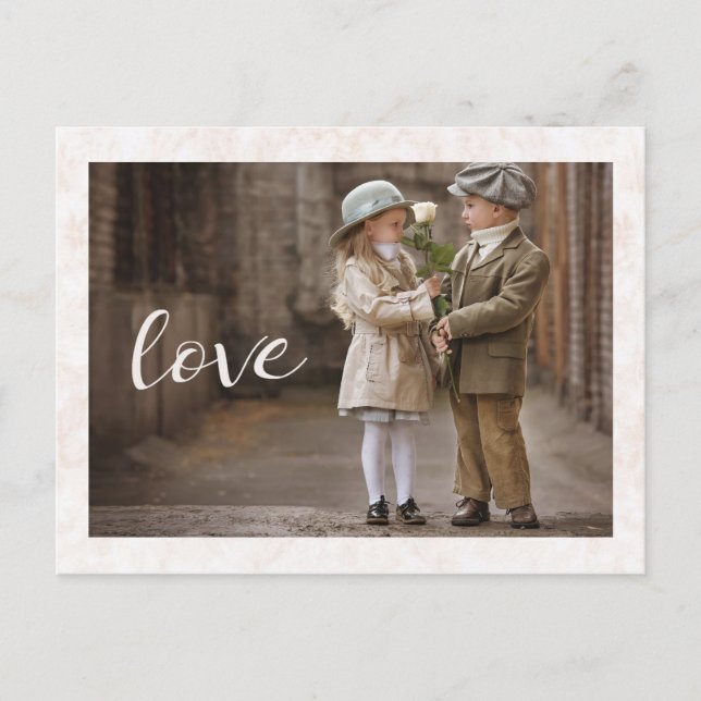 Liebe Postkarte (Vorderseite)