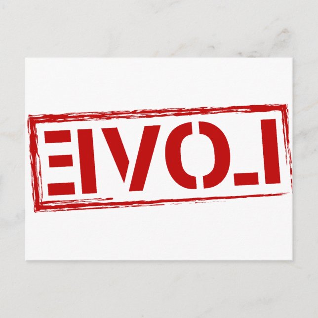 LIEBE POSTKARTE (Vorderseite)