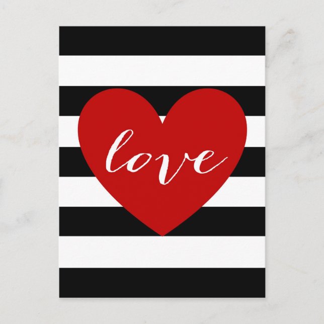 Liebe Postkarte (Vorderseite)