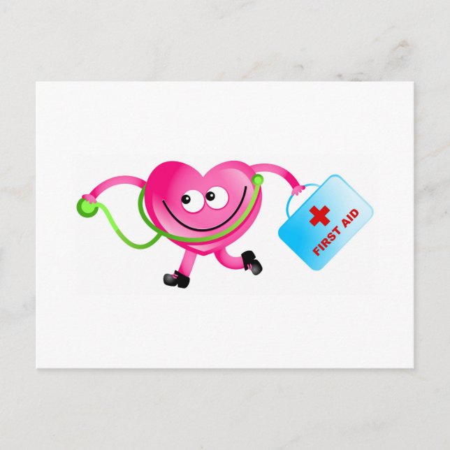 Liebe Postkarte (Vorderseite)