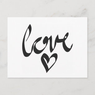 Liebe Postkarte