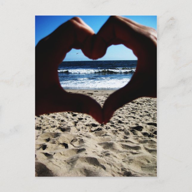 Liebe Postkarte (Vorderseite)