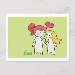 Liebe Postkarte